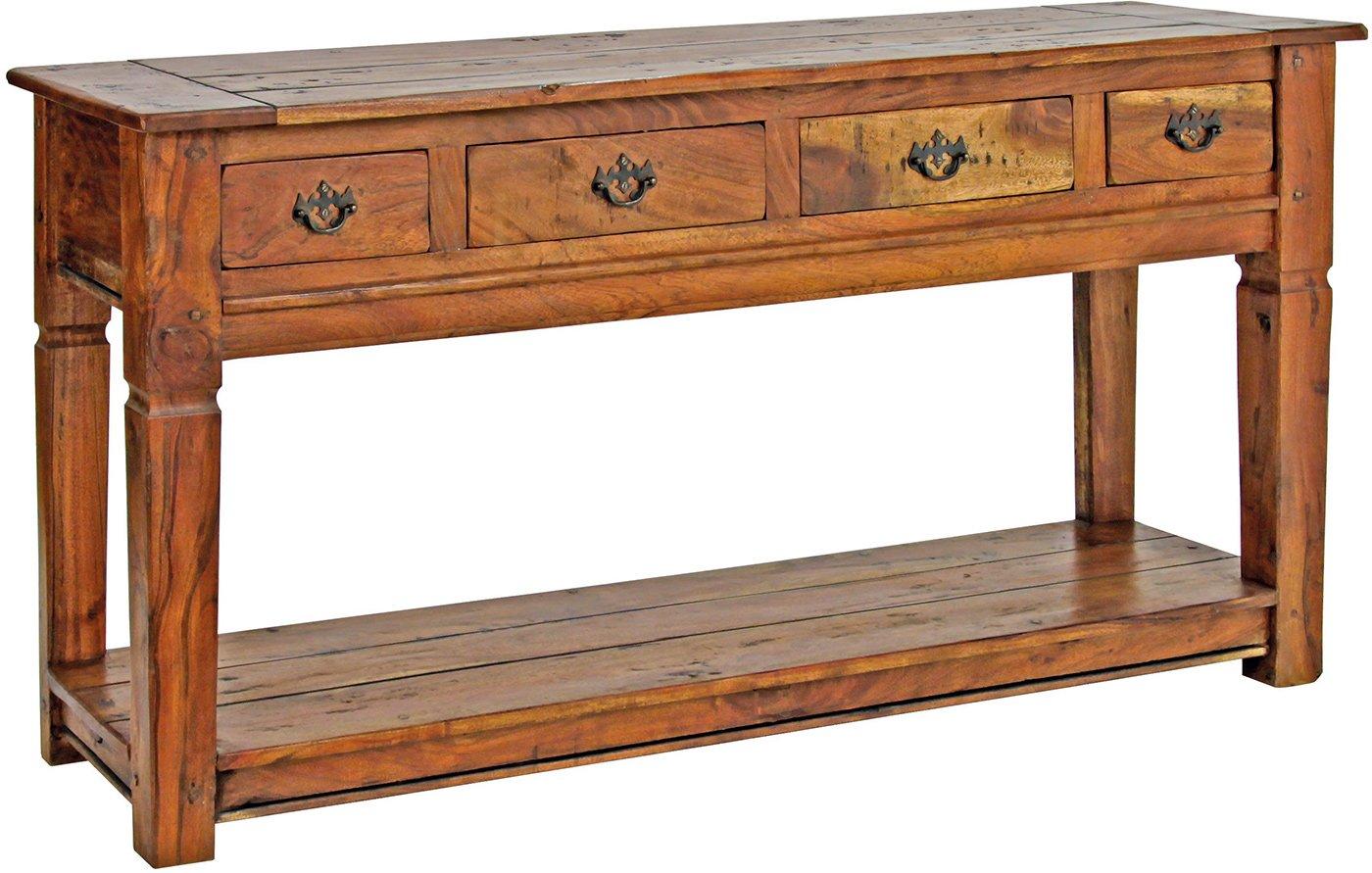 mutoni Chateaux console 4 cassetti - 1 ripiano  