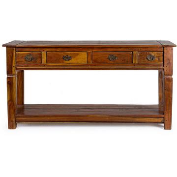 Chateaux console 4 cassetti - 1 ripiano