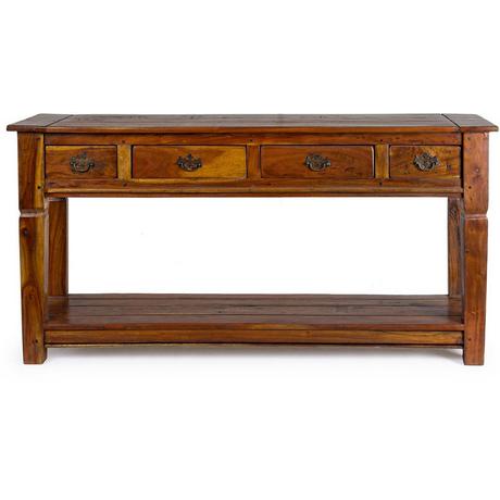 mutoni Chateaux console 4 cassetti - 1 ripiano  