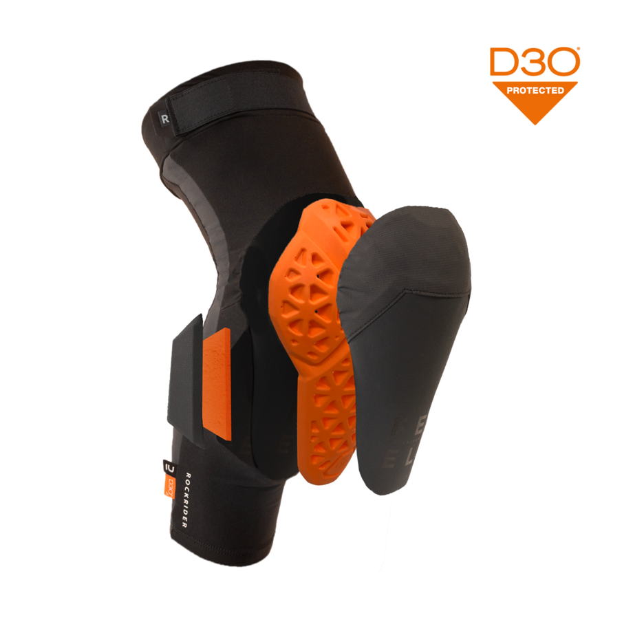 ROCKRIDER  Genouillères VTT All Mountain Enduro Feel D3O 
