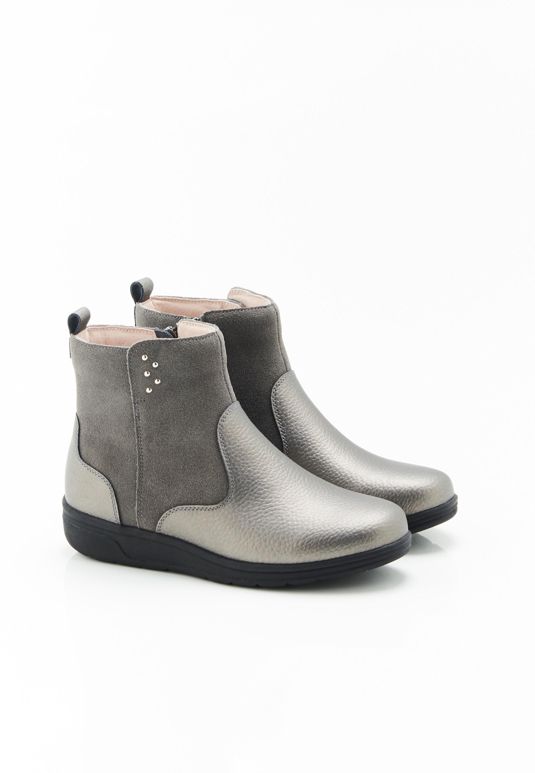 Damart  Boots aus zwei Materialien 