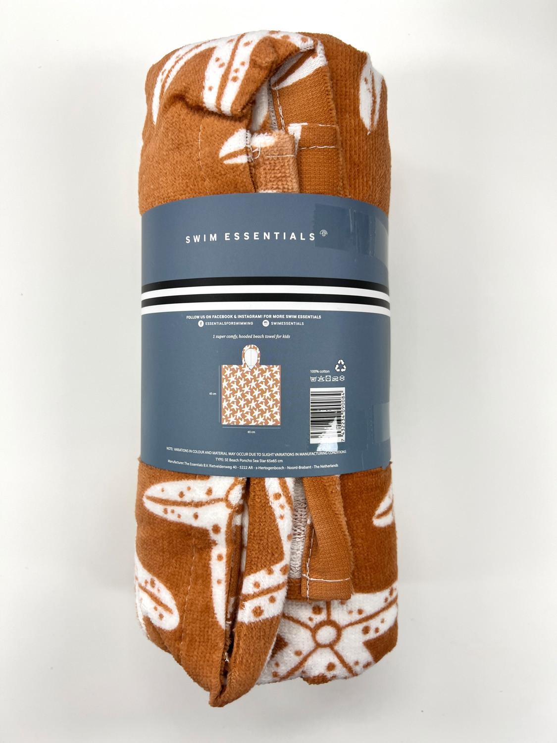 Swim Essentials  Luxe Beach Poncho Sea Stars 