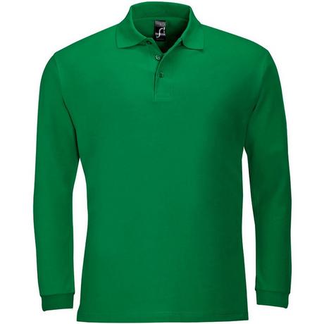 SOLS  Winter II Pique LangarmShirt PoloShirt, Langarm 