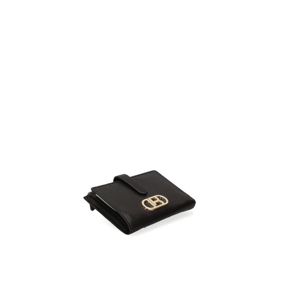 Laura Biagiotti Portefeuille compact avec fermoir logo  
