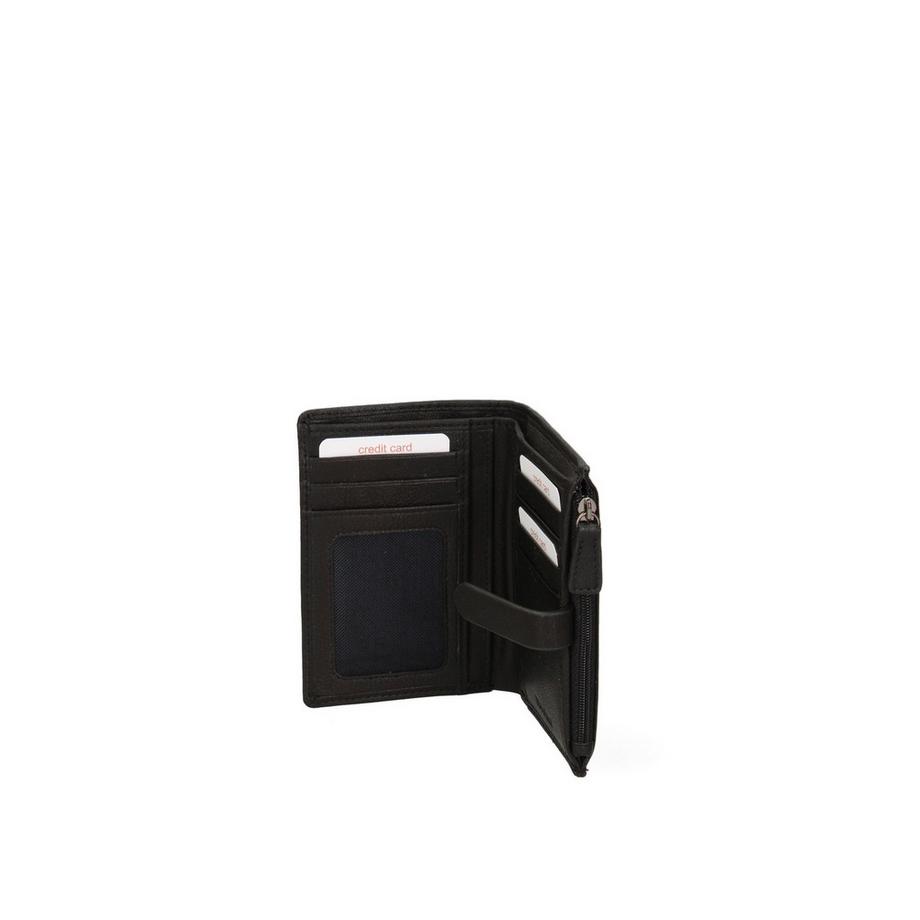 Laura Biagiotti Portefeuille compact avec fermoir logo  