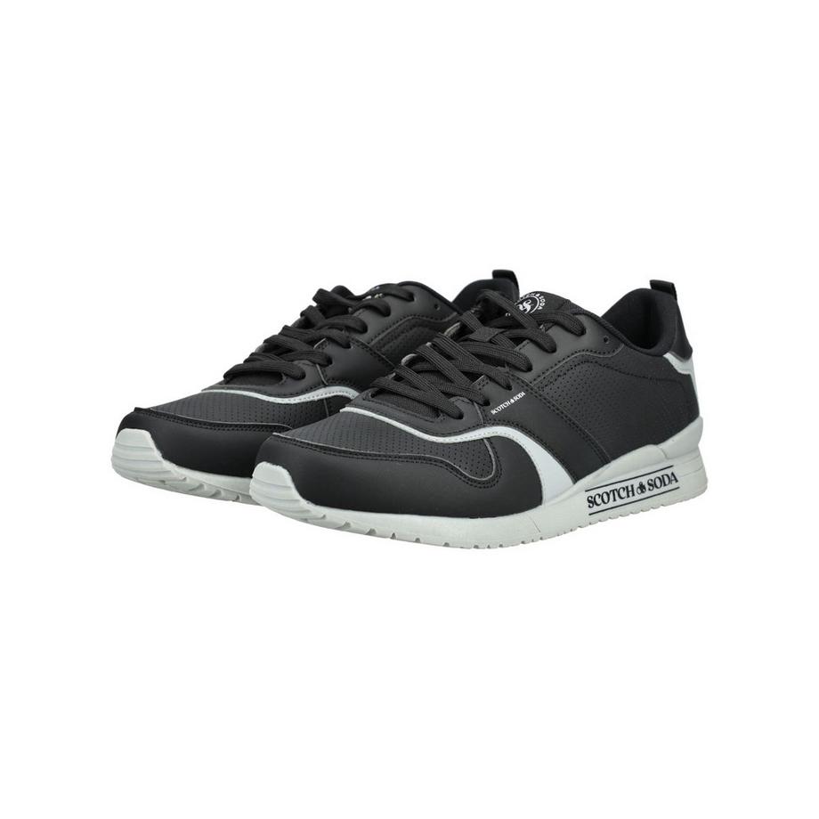 Scotch & Soda Sneaker avec tige perforée  