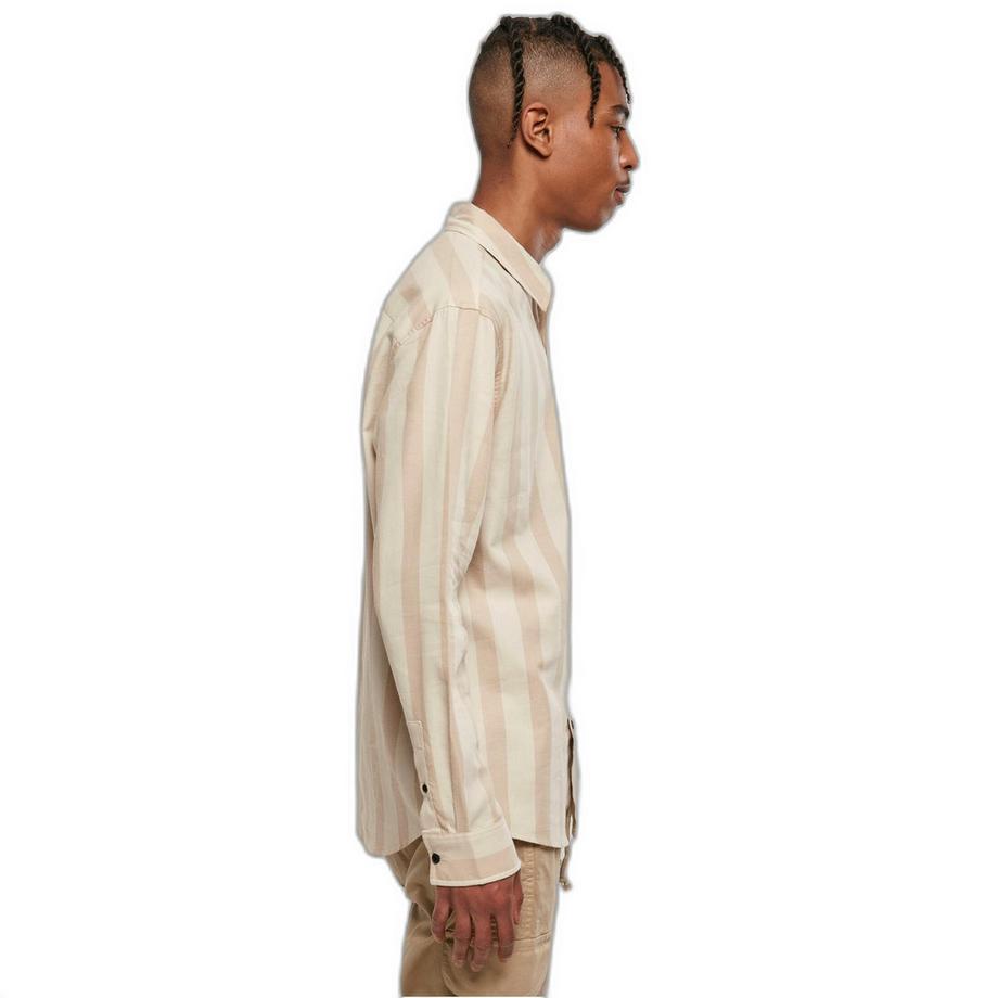 URBAN CLASSICS Camicia a maniche lunghe a righe  