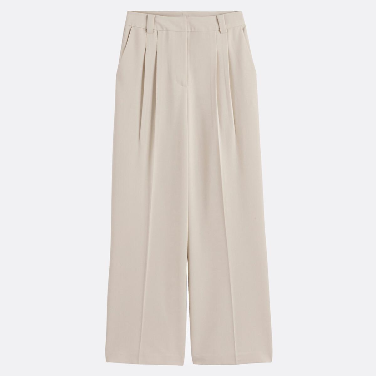 La Redoute Collections Weite Bundfaltenhose  