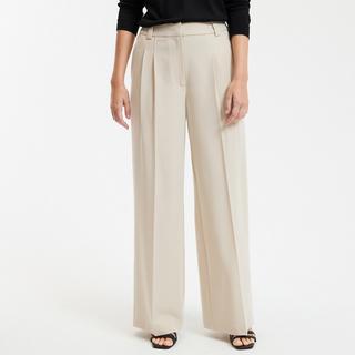 La Redoute Collections Weite Bundfaltenhose  