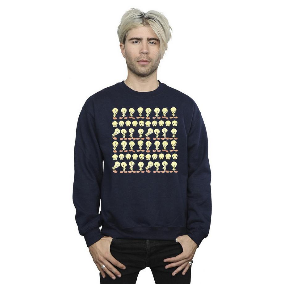 LOONEY TUNES Tweety Bird Muster Sweatshirt  