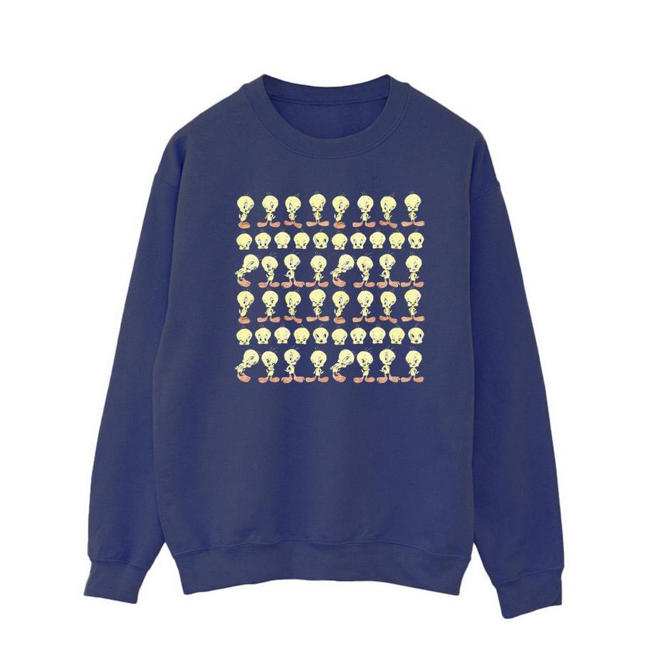LOONEY TUNES Tweety Bird Muster Sweatshirt  