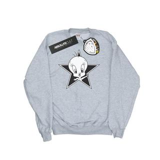 LOONEY TUNES  Tweety Pie Mono Star Sweatshirt 