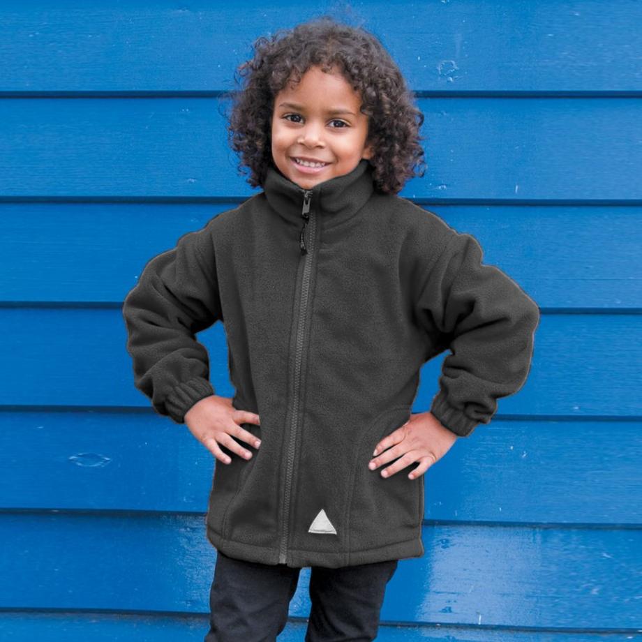 Result Giacca in pile Active con cerniera  