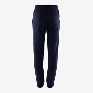 DOMYOS  Jogginghose 500 warm Kinder marineblau 