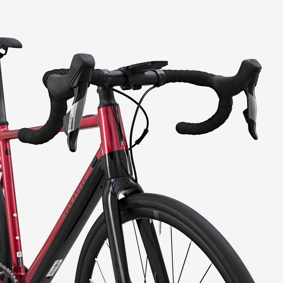 VAN RYSEL  Bici da corsa uomo con assistenza elettronica telaio alluminio 
