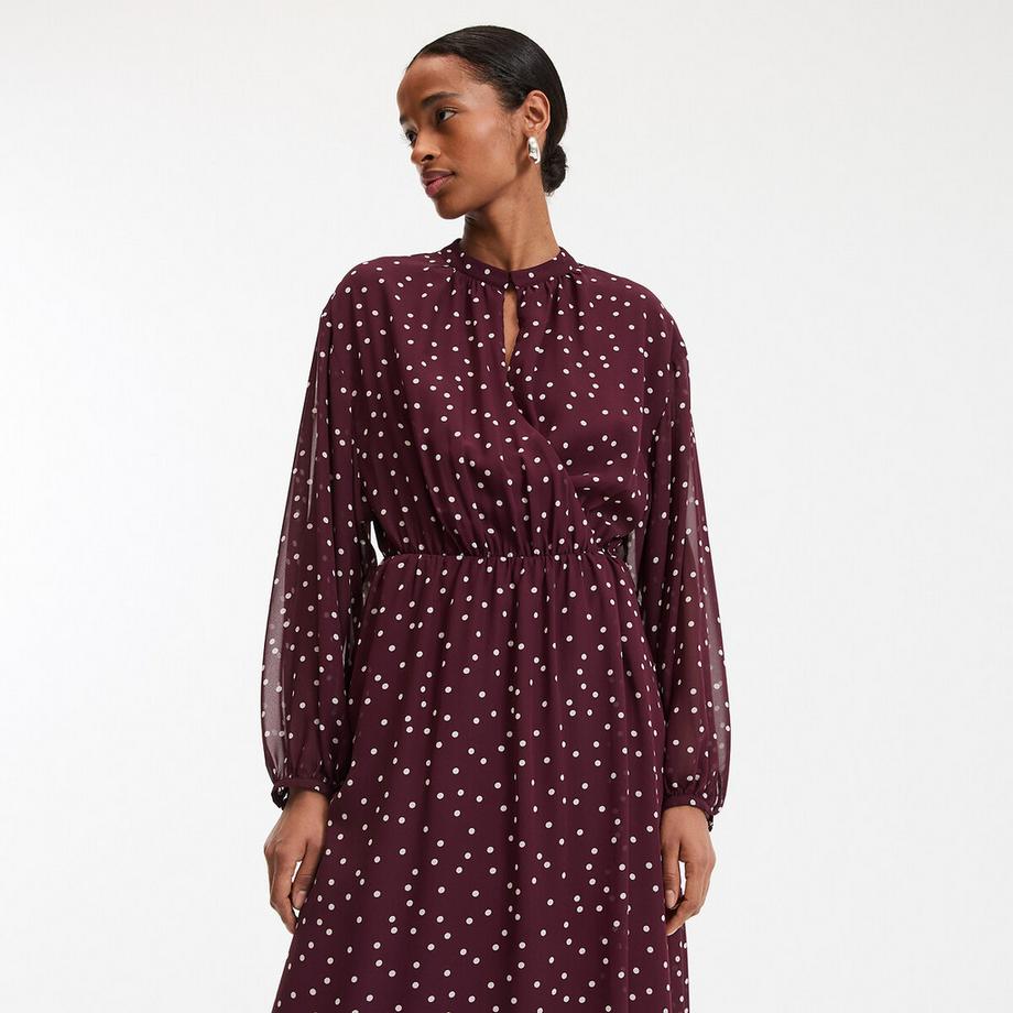 La Redoute Collections Abito a Portafoglio a Pois  