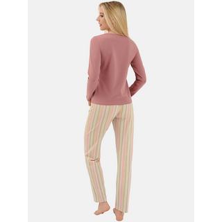 Lisca  Pyjama tenue d'intérieur pantalon top manches longues Maxine 