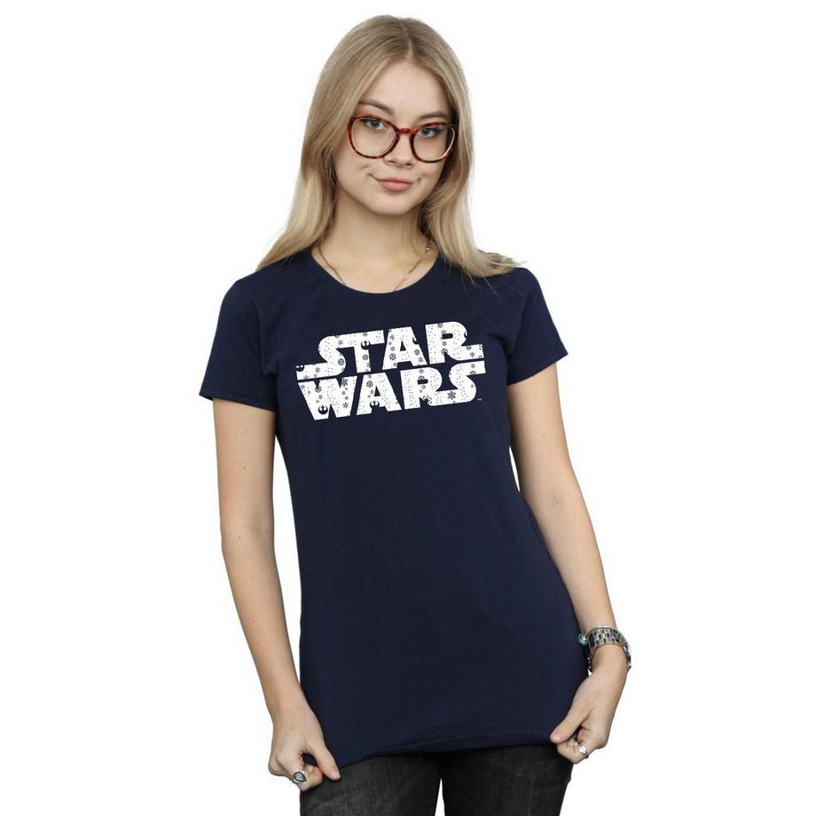 STAR WARS Star Wars Christmas Logo T-Shirt  