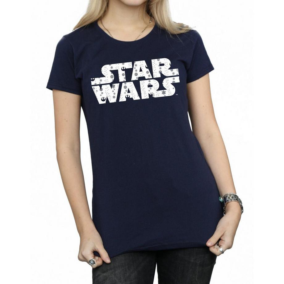 STAR WARS Star Wars Christmas Logo T-Shirt  