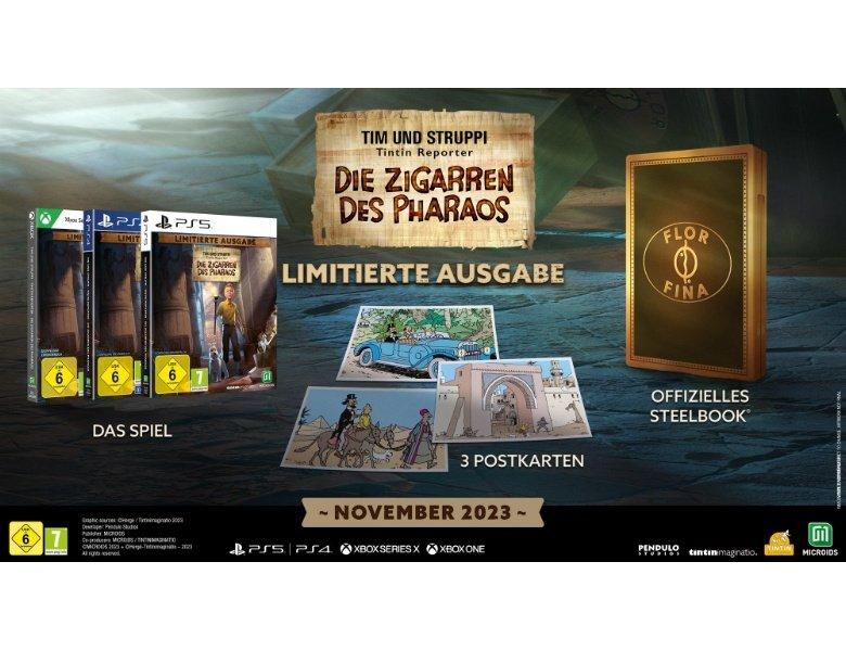 MICROIDS  PS4 Tim und Struppi - Die Zigarren des Pharaos - Limited Edition 