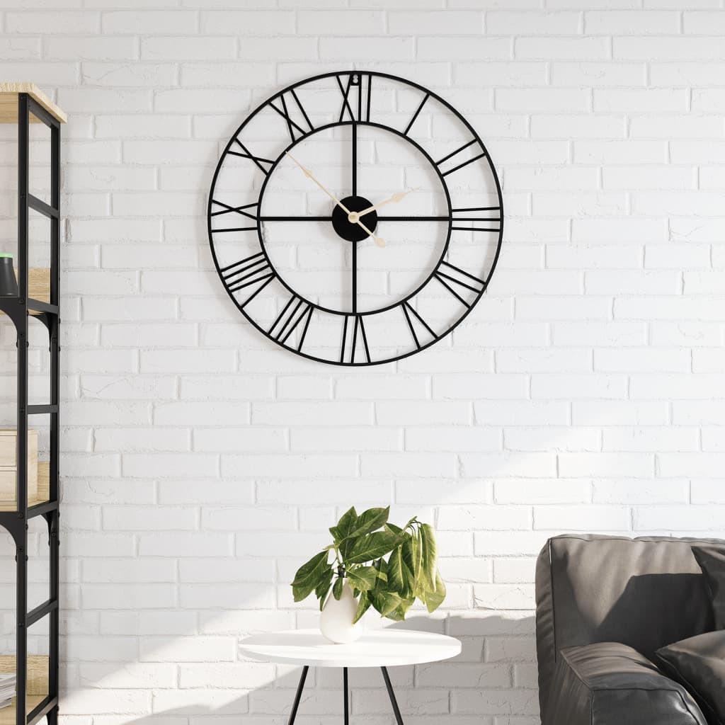 VidaXL Horloge murale fer  