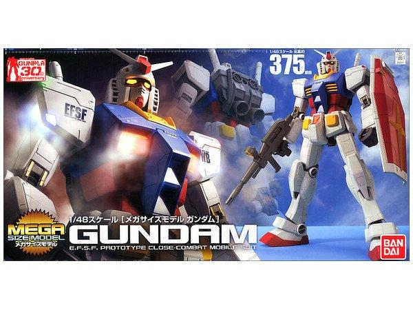 Bandai  Gelenkfigur - Mega Size Model - Gundam - RX-78-2 