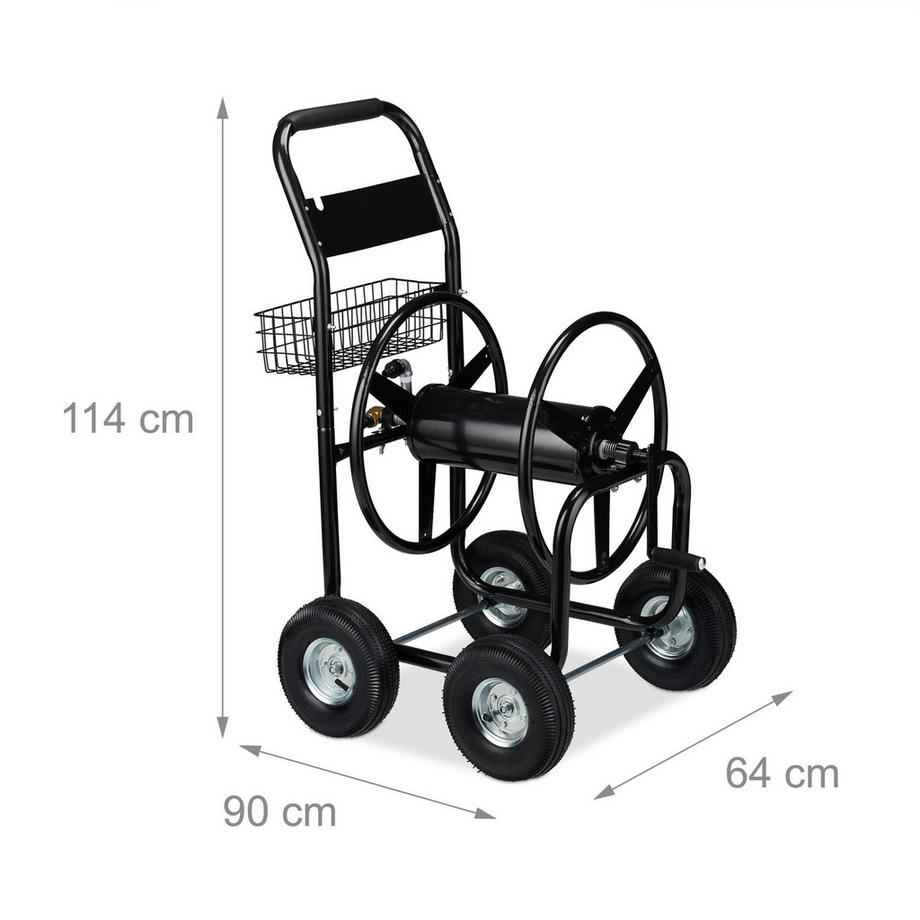 B2X  Dévidoir métallique XL, noir 