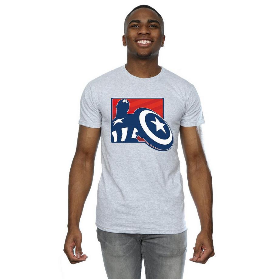 MARVEL Avengers Captain America Schild T-Shirt  