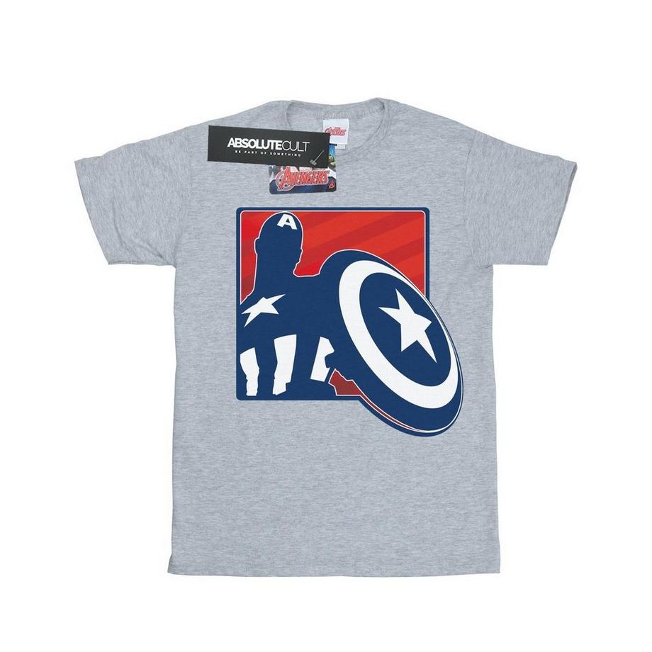 MARVEL Avengers Captain America Schild T-Shirt  