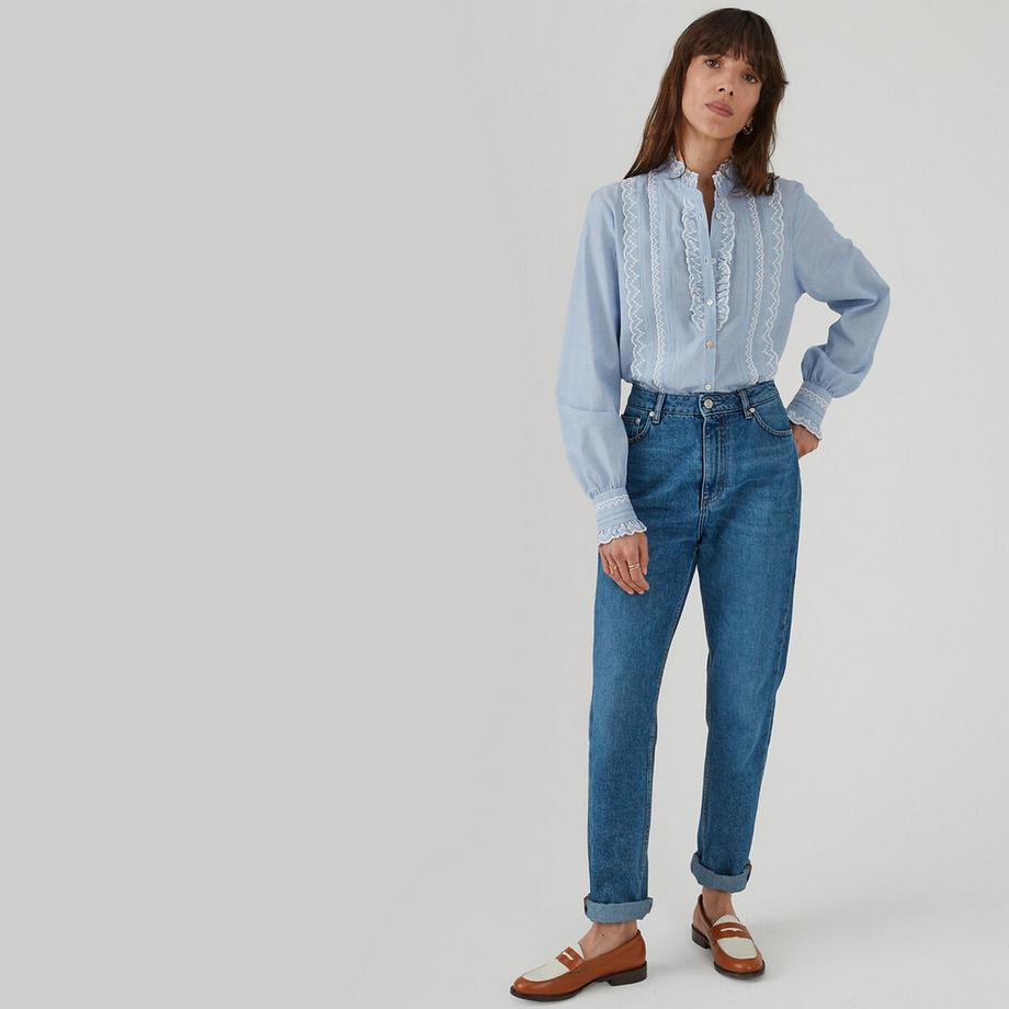 La Redoute Collections Eugenie Chemisier Rayé Signature  