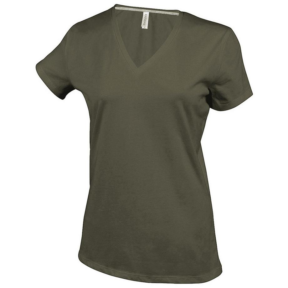 T-ShirtÀ Manches Courtes Et Col En V