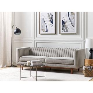 Beliani 3 Sitzer Sofa aus Polyester Modern SKAULE  