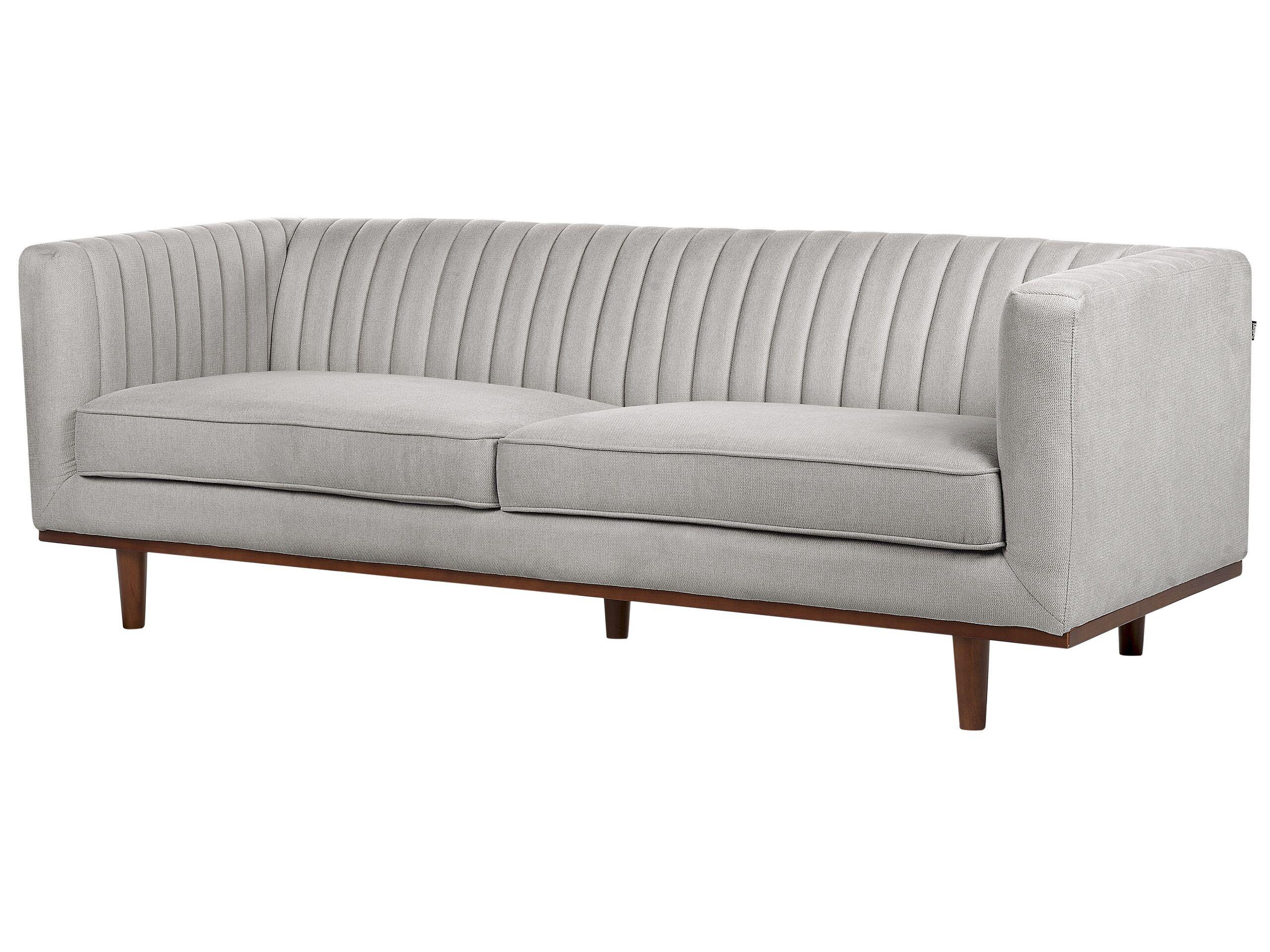 Beliani 3 Sitzer Sofa aus Polyester Modern SKAULE  