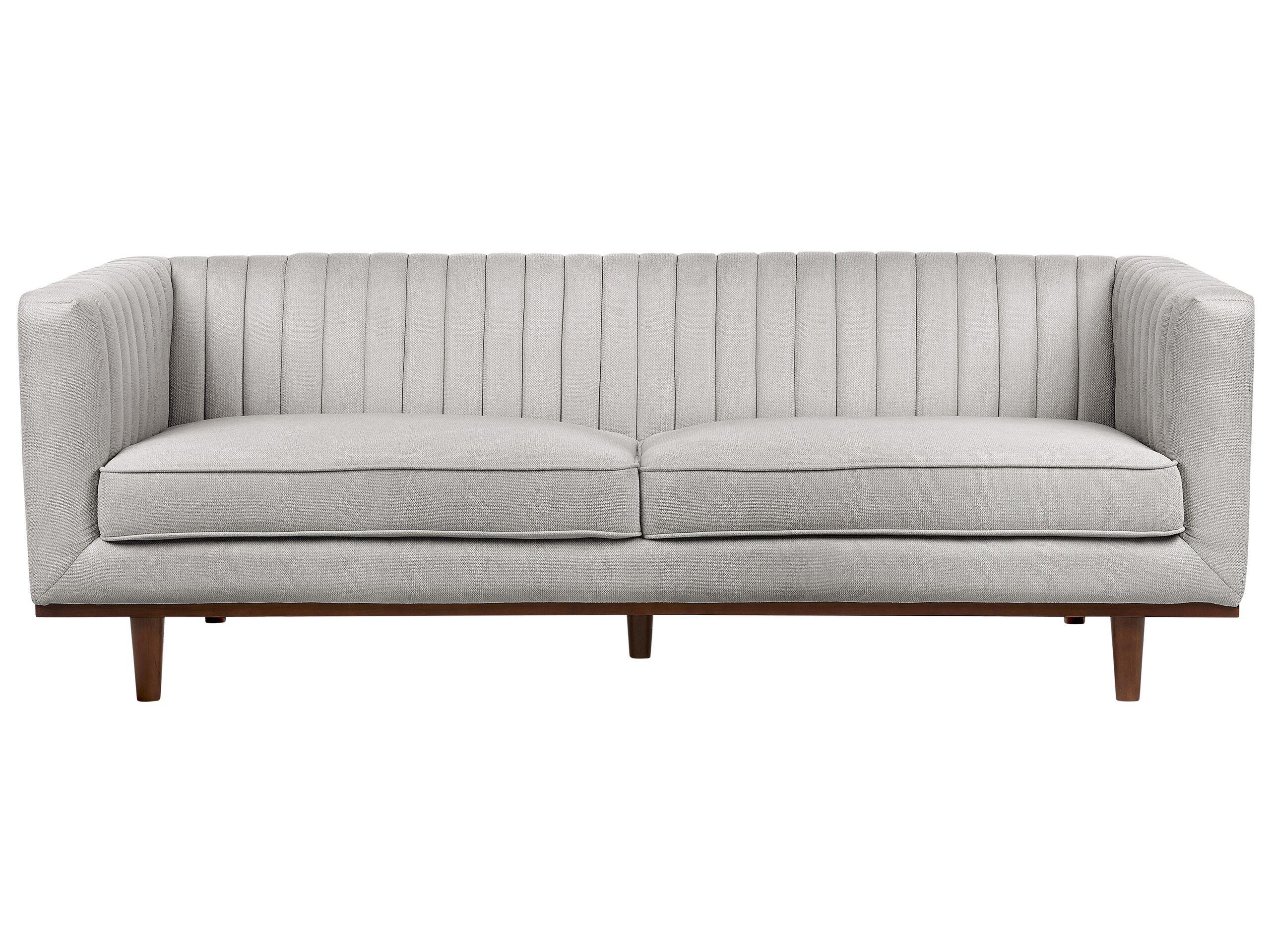 Beliani 3 Sitzer Sofa aus Polyester Modern SKAULE  