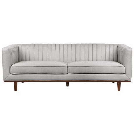 Beliani 3 Sitzer Sofa aus Polyester Modern SKAULE  