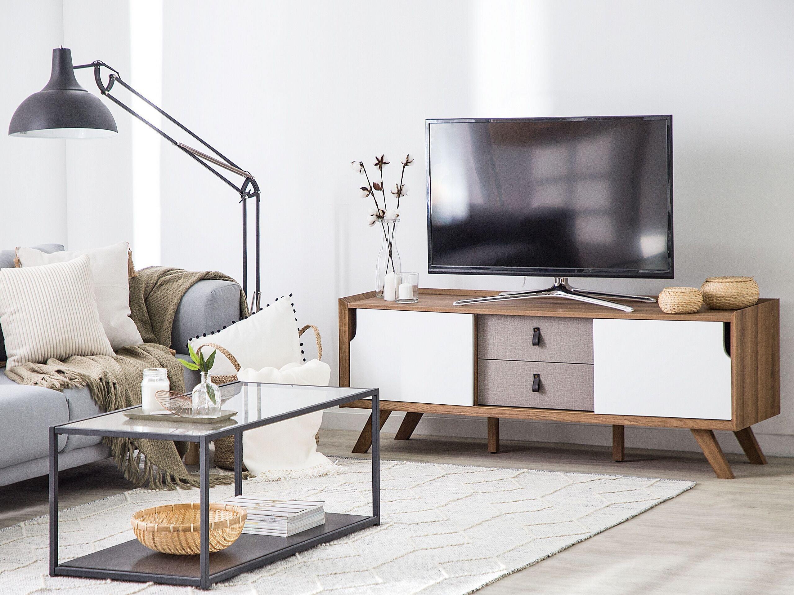 Beliani TV-Möbel aus MDF-Platte Modern ACTON  