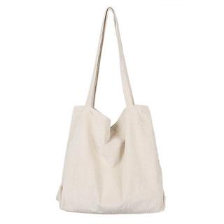 Only-bags.store  Umhängetasche Große Kapazität Cord Umhängetasche Retro Handtasche für den täglichen Gebrauch, Büro, Schulausflug und Einkaufen 