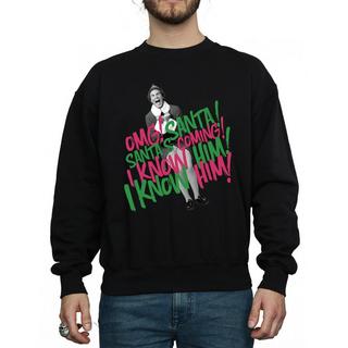 Elf  Santa's Coming Sweatshirt 