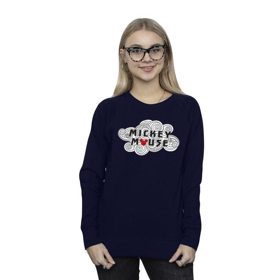 Disney Mickey Mouse Felpa Stampa Grafica  