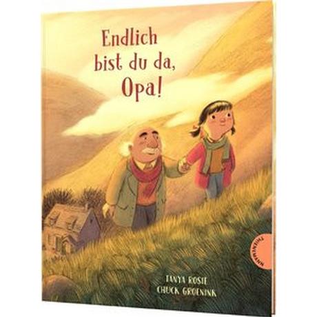 Endlich bist du da, Opa! Rosie, Tanya; Groenink, Chuck (Illustrationen); Naoura, Salah (Übersetzung) Couverture rigide 