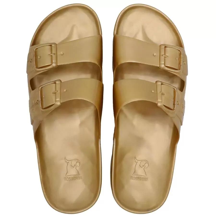 CACATOES  sandales fille anjo metallic 