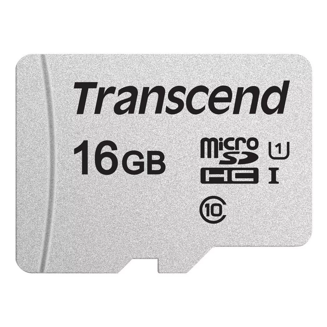 Transcend microSD Card SDHC 300S 16GB with Adapter