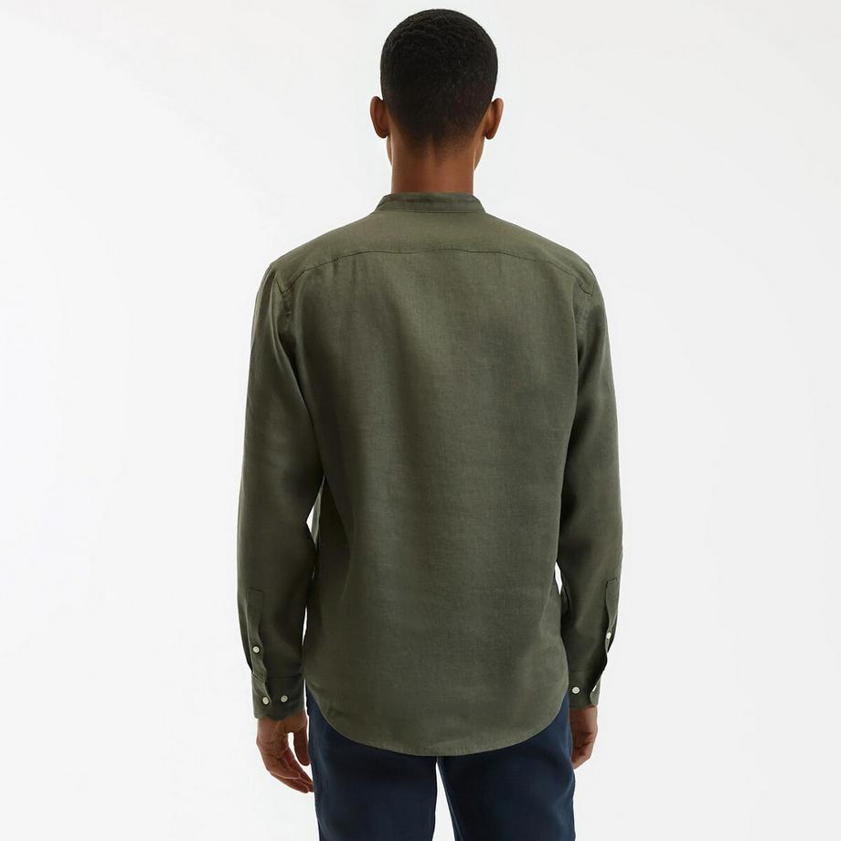 La Redoute Collections Stehkragenhemd  