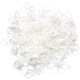 B2X  2000x Petits nœuds pour cheveux - Blanc 