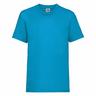 Fruit of the Loom Childrens/Kids TShirt à manches courtes Valueweight  Bleu