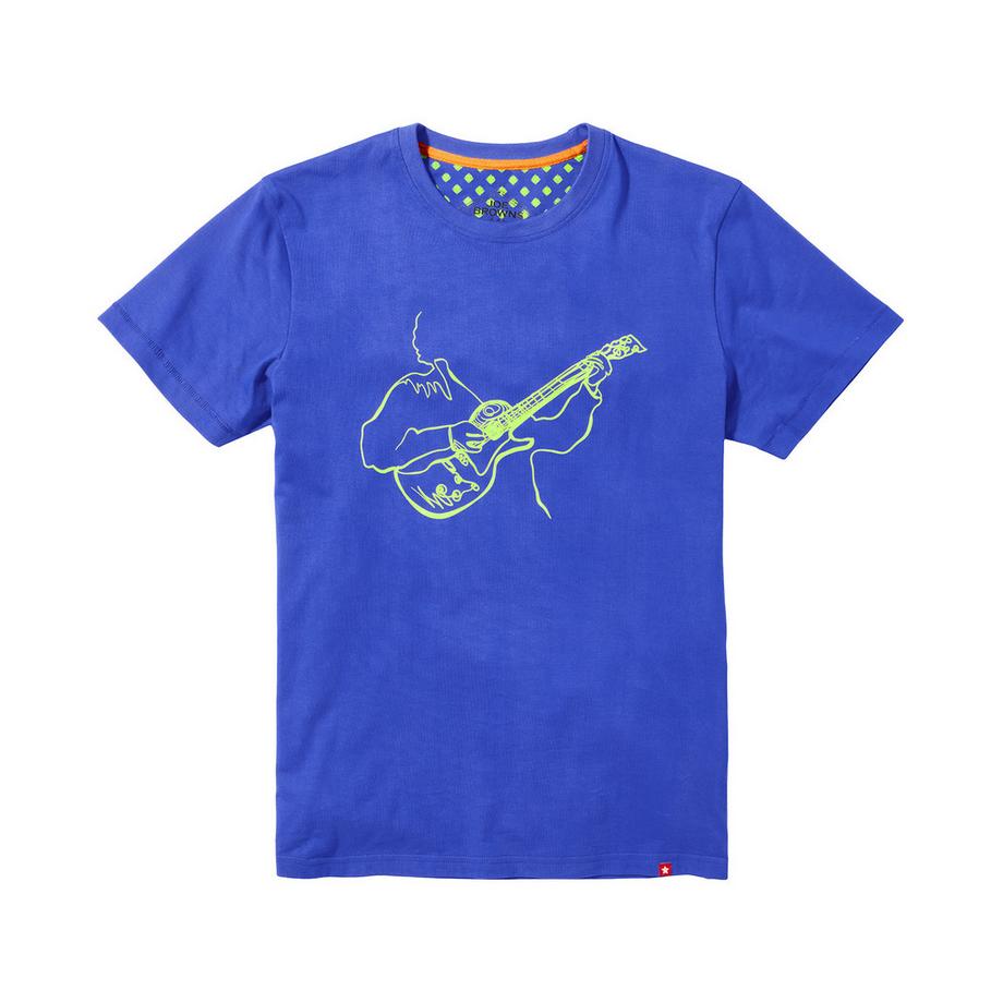 Joe Browns T-Shirt Grafica Schizzo Chitarra  