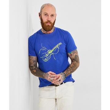 Gitarre Skizzen-Grafik T-Shirt