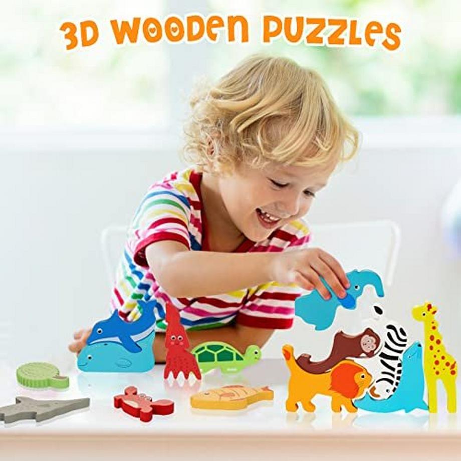 Activity-board  Kinderspielzeug 3D Holzpuzzle für Kinder 