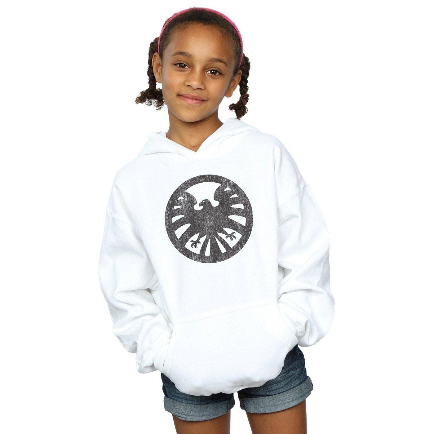 MARVEL  Sweat à capuche AGENTS OF SHIELD DISTRESSED LOGO 