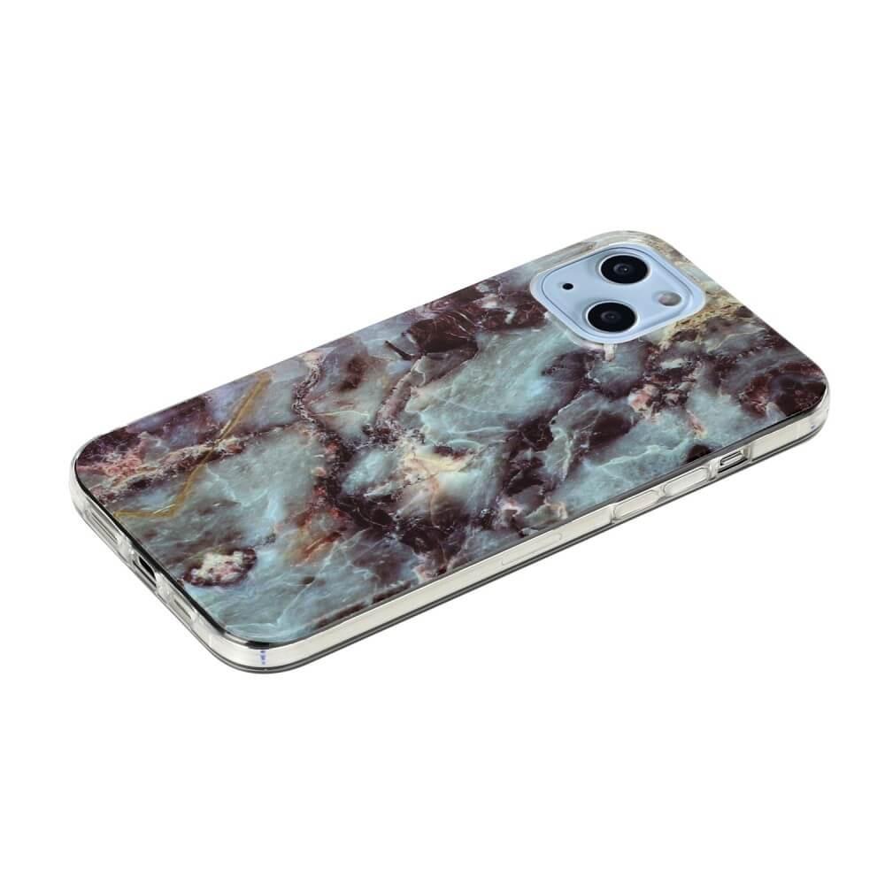 Cover-Discount  iPhone 14 - Custodia in gomma Marble 